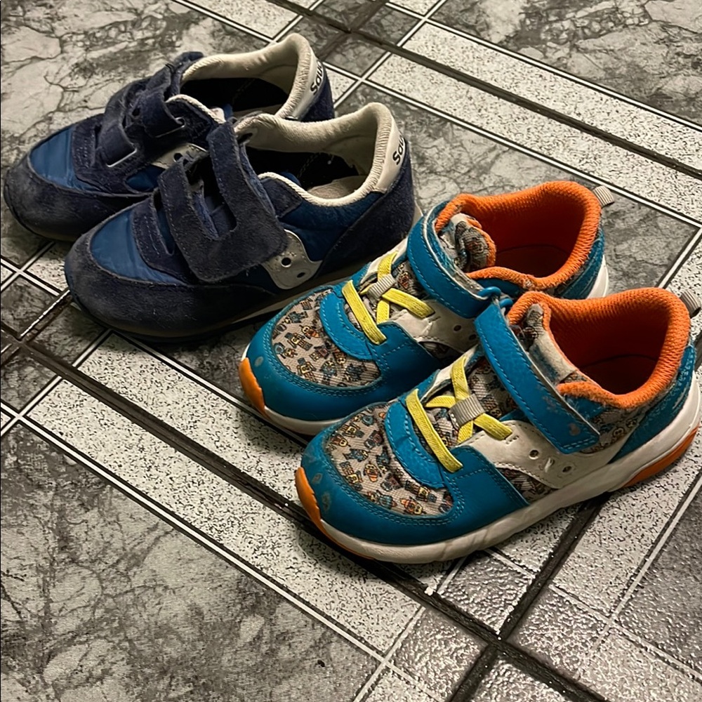 2 pair of Saucony Sneakers size 11